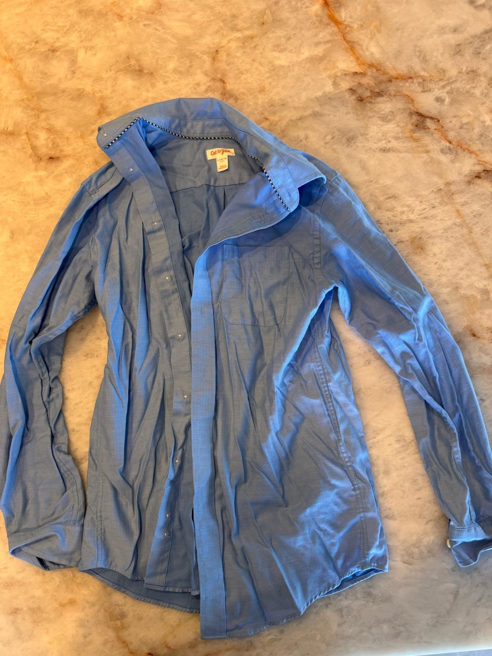 Cat and Jack boys dress shirt L 12-14